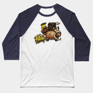 Overwatch - 16-Bit Roadhog Quote Baseball T-Shirt